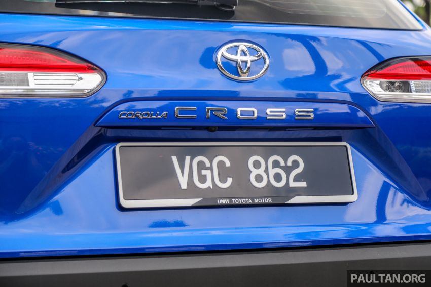 2021 Toyota Corolla Cross launched in Malaysia – two variants, 1.8L with 139 PS and 172 Nm, CVT; fr RM124k Image #1268331