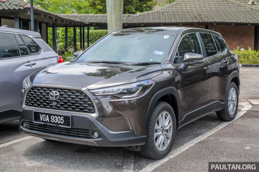 2021 Toyota Corolla Cross launched in Malaysia – two variants, 1.8L with 139 PS and 172 Nm, CVT; fr RM124k Image #1268336