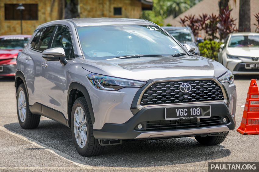 2021 Toyota Corolla Cross launched in Malaysia – two variants, 1.8L with 139 PS and 172 Nm, CVT; fr RM124k Image #1268340