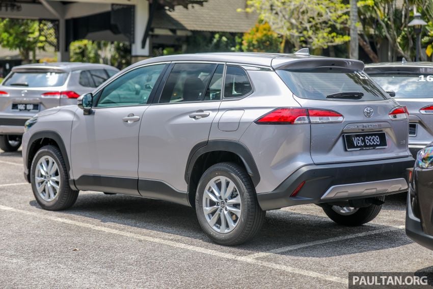 2021 Toyota Corolla Cross launched in Malaysia – two variants, 1.8L with 139 PS and 172 Nm, CVT; fr RM124k 1268341