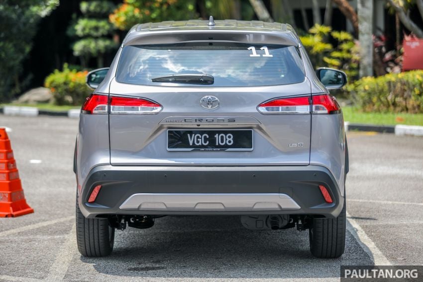 2021 Toyota Corolla Cross launched in Malaysia – two variants, 1.8L with 139 PS and 172 Nm, CVT; fr RM124k 1268343