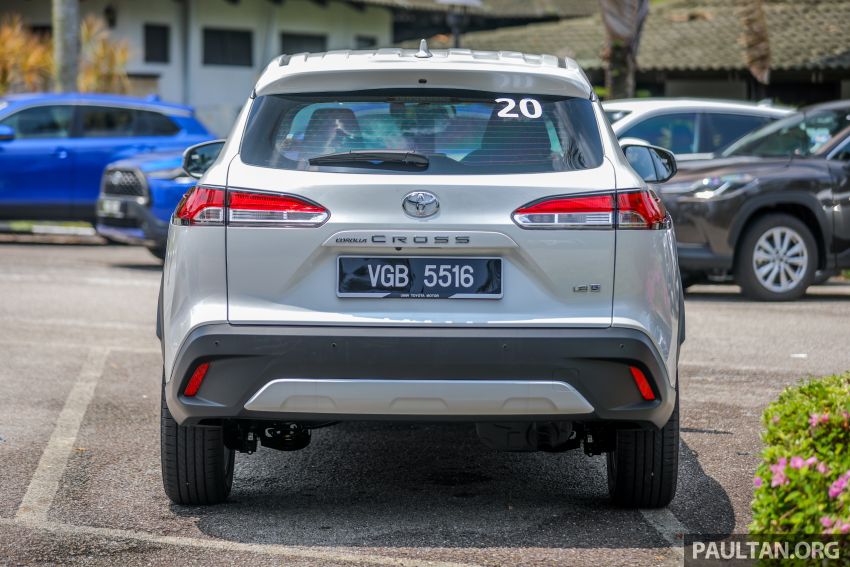 2021 Toyota Corolla Cross launched in Malaysia – two variants, 1.8L with 139 PS and 172 Nm, CVT; fr RM124k Image #1268348
