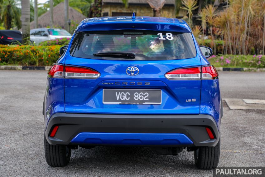 2021 Toyota Corolla Cross launched in Malaysia – two variants, 1.8L with 139 PS and 172 Nm, CVT; fr RM124k 1268303