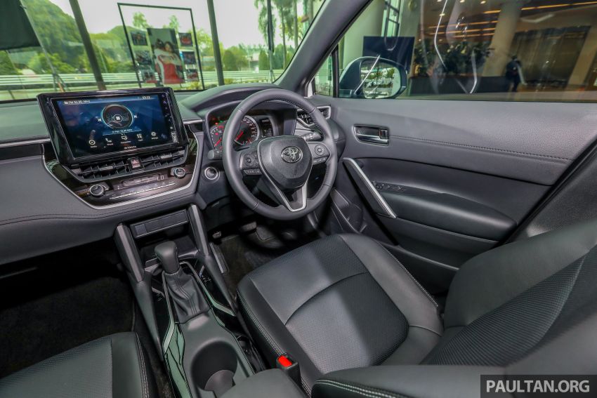 2021 Toyota Corolla Cross launched in Malaysia – two variants, 1.8L with 139 PS and 172 Nm, CVT; fr RM124k Image #1268370