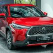2021 Toyota Corolla Cross 1.8V – RM129,266 with SST exemption, tax savings of RM4,734 for top variant