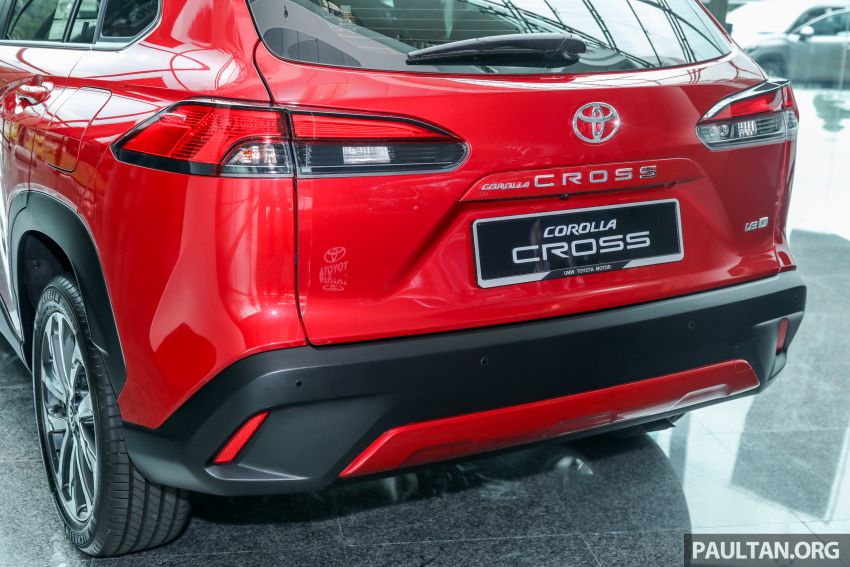 2021 Toyota Corolla Cross launched in Malaysia – two variants, 1.8L with 139 PS and 172 Nm, CVT; fr RM124k Image #1268450
