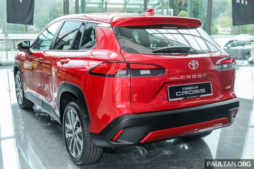 2021 Toyota Corolla Cross launched in Malaysia – two variants, 1.8L with 139 PS and 172 Nm, CVT; fr RM124k Image #1268423