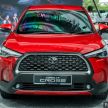 2021 Toyota Corolla Cross 1.8V – RM129,266 with SST exemption, tax savings of RM4,734 for top variant
