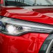 Toyota Corolla Cross receives a different face in Japan
