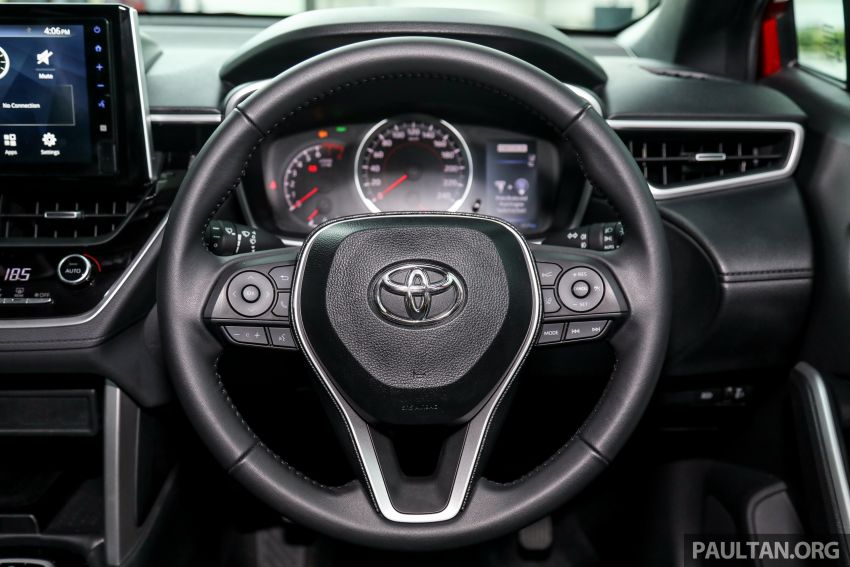 2021 Toyota Corolla Cross launched in Malaysia – two variants, 1.8L with 139 PS and 172 Nm, CVT; fr RM124k Image #1268502