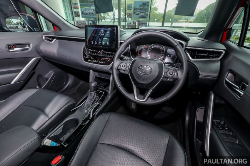 2021 Toyota Corolla Cross launched in Malaysia – two variants, 1.8L with 139 PS and 172 Nm, CVT; fr RM124k Image #1268644