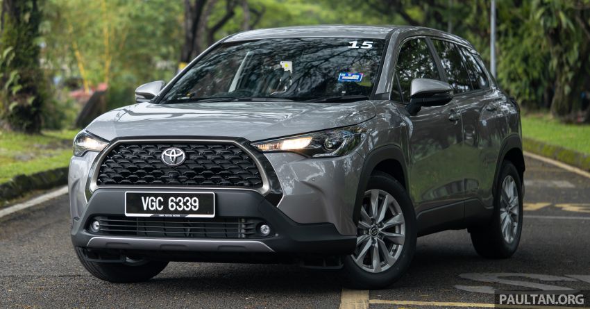 2021 Toyota Corolla Cross launched in Malaysia – two variants, 1.8L with 139 PS and 172 Nm, CVT; fr RM124k 1268250