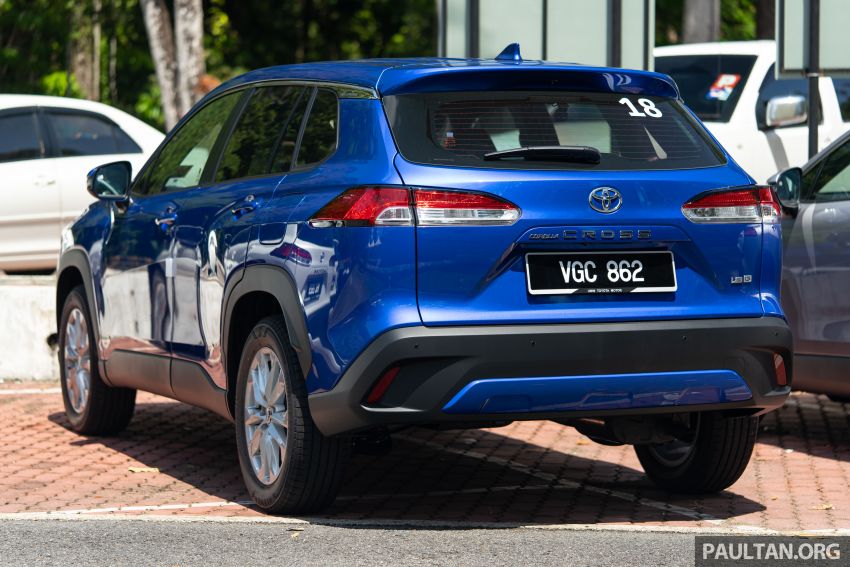 2021 Toyota Corolla Cross launched in Malaysia – two variants, 1.8L with 139 PS and 172 Nm, CVT; fr RM124k 1268205