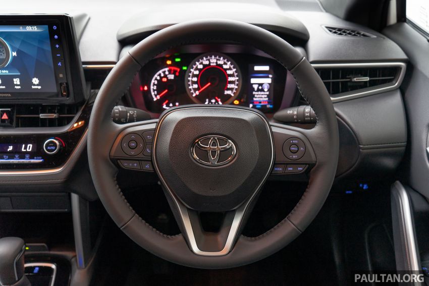2021 Toyota Corolla Cross launched in Malaysia – two variants, 1.8L with 139 PS and 172 Nm, CVT; fr RM124k Image #1268267