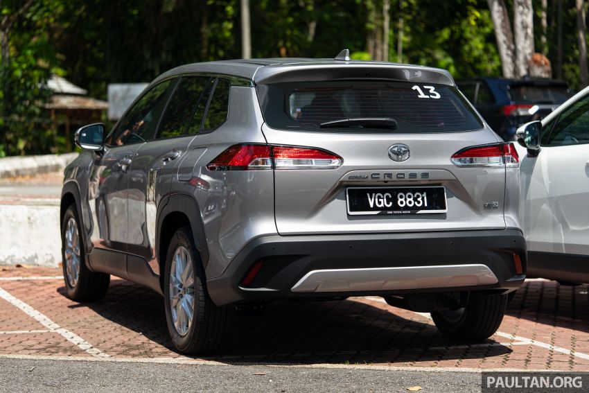 2021 Toyota Corolla Cross launched in Malaysia – two variants, 1.8L with 139 PS and 172 Nm, CVT; fr RM124k Image #1268207