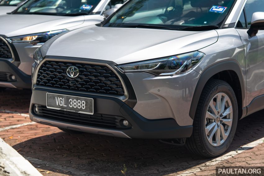 2021 Toyota Corolla Cross launched in Malaysia – two variants, 1.8L with 139 PS and 172 Nm, CVT; fr RM124k Image #1268213