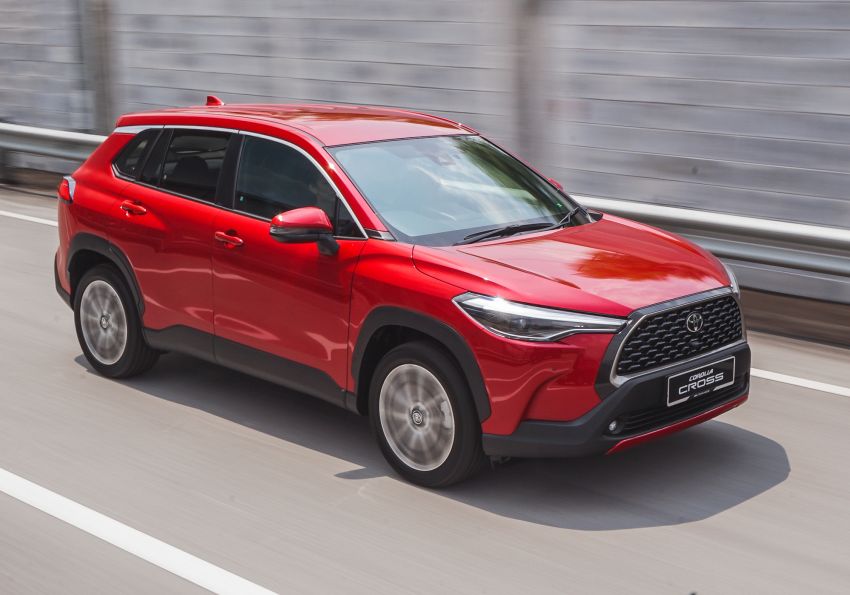 2021 Toyota Corolla Cross launched in Malaysia – two variants, 1.8L with 139 PS and 172 Nm, CVT; fr RM124k Image #1269407