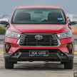 Toyota Innova 2021 dipertingkatkan di M’sia – semua varian dapat pad pengecas tanpa wayar; dari RM116k