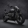 2021 Triumph Rocket 3 R Black and Rocket 3 GT Triple Black – limited edition run of 1,000 units, worldwide