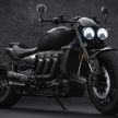 Triumph Rocket 3 R Black, Rocket 3 GT Triple Black diperkenal – hanya 1,000 unit, penampilan serba gelap