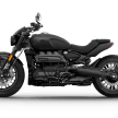 Triumph Rocket 3 R Black, Rocket 3 GT Triple Black diperkenal – hanya 1,000 unit, penampilan serba gelap