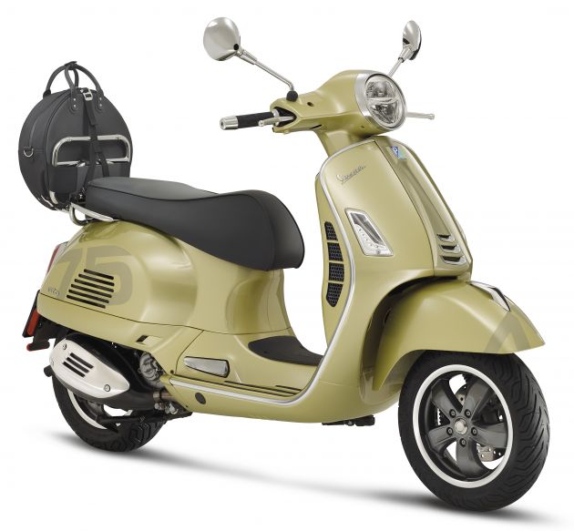 Vespa Primavera, GTS 75th Anniversary dikeluarkan sempena sambut ulang tahun, warna istimewa