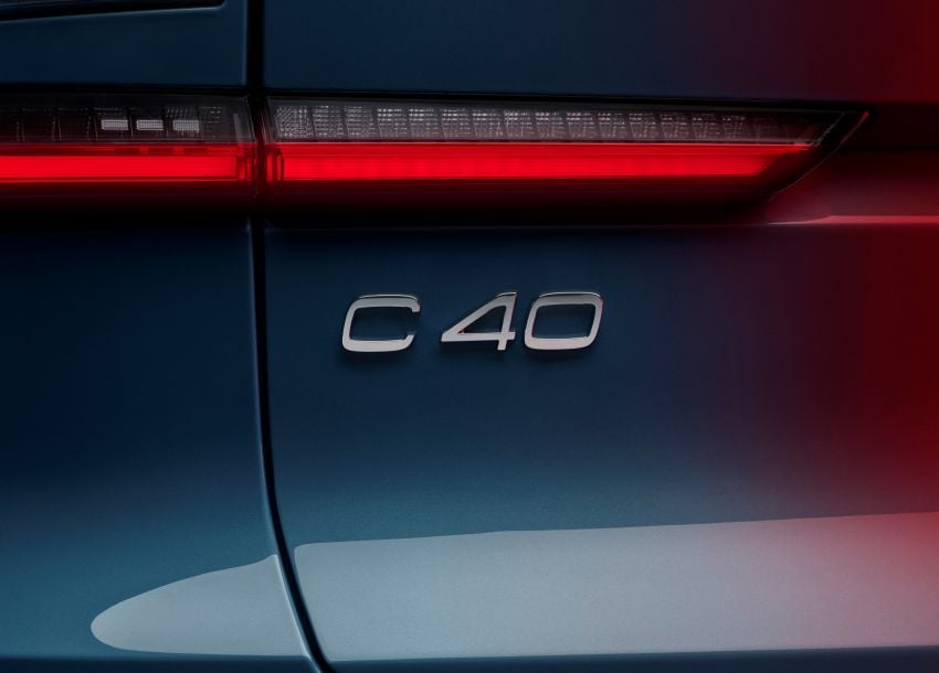 Volvo C40 Recharge didedahkan – SUV Coupe elektrik sepenuhnya, P8 AWD berkuasa 408 PS/660 Nm! 1256617
