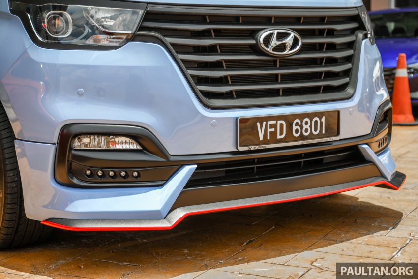 Hyundai Starex Exec Plus SE diperkenalkan – harga sama, warna Performance Blue, bodykit, rim 19-inci 1267034