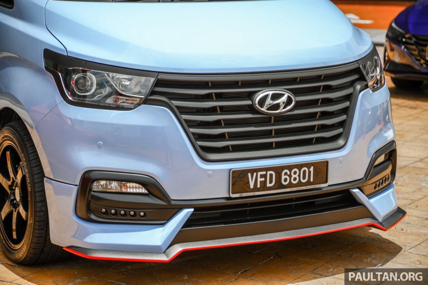 Hyundai Starex Exec Plus SE diperkenalkan – harga sama, warna Performance Blue, bodykit, rim 19-inci 1267030