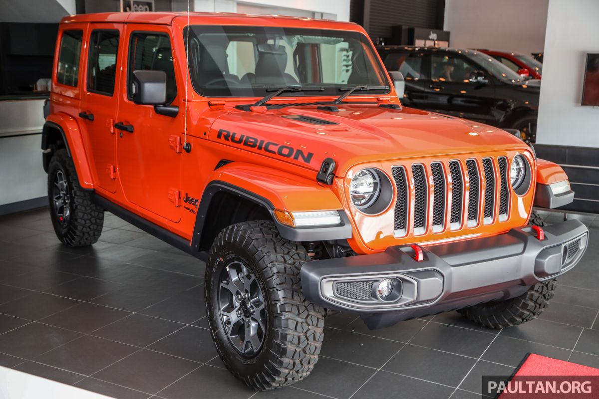 2020 Jeep Wrangler Rubicon in Malaysia - from RM378,000 for two-door;  RM388,000 for four-door 