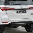 2021 Toyota Fortuner updated in Malaysia – 2.4 AT 4×4 now offered nationwide; revised kit list; from RM169k