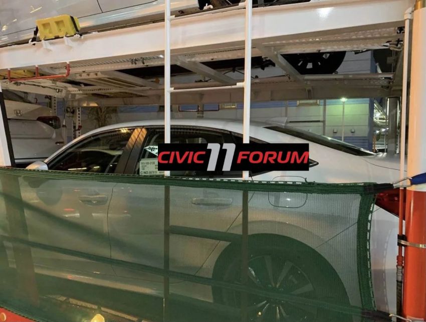 2022 Honda Civic Sedan production car sighted again 1269494
