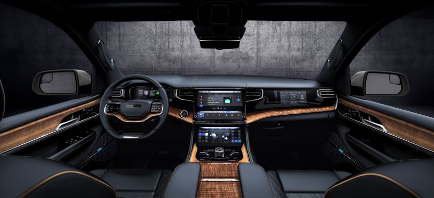 2022 Jeep Wagoneer, Grand Wagoneer debut – luxury three-row SUVs with V8 power and plenty of screens 1262522