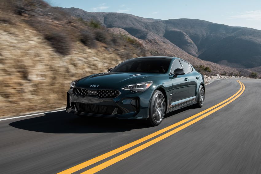 2022 Kia Stinger debuts in the US – turbo 3.3L V6 and 2.5L 4-cylinder; up to 368 hp; special Scorpion model 1264573