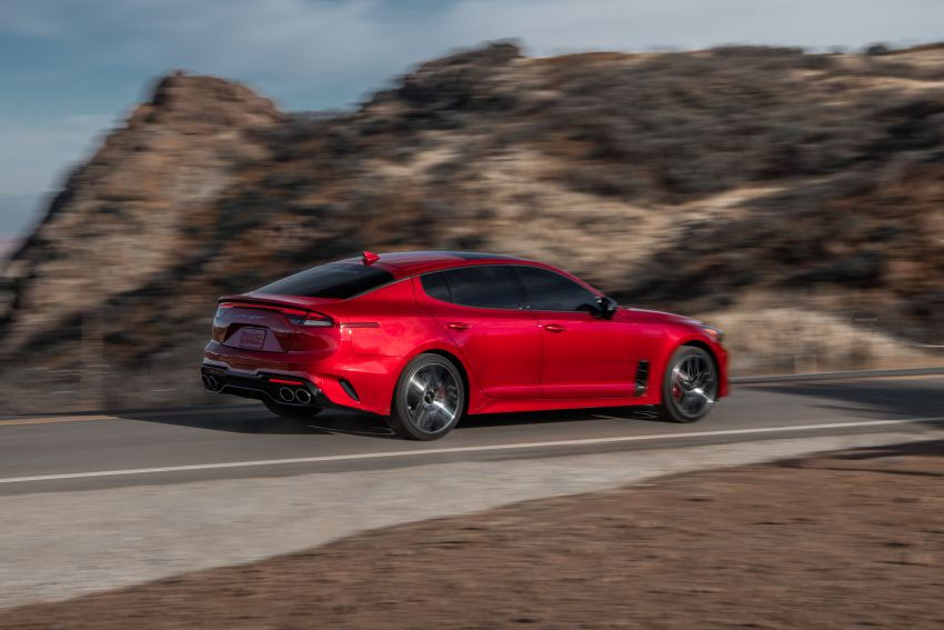2022 Kia Stinger debuts in the US – turbo 3.3L V6 and 2.5L 4-cylinder; up to 368 hp; special Scorpion model Image #1264578