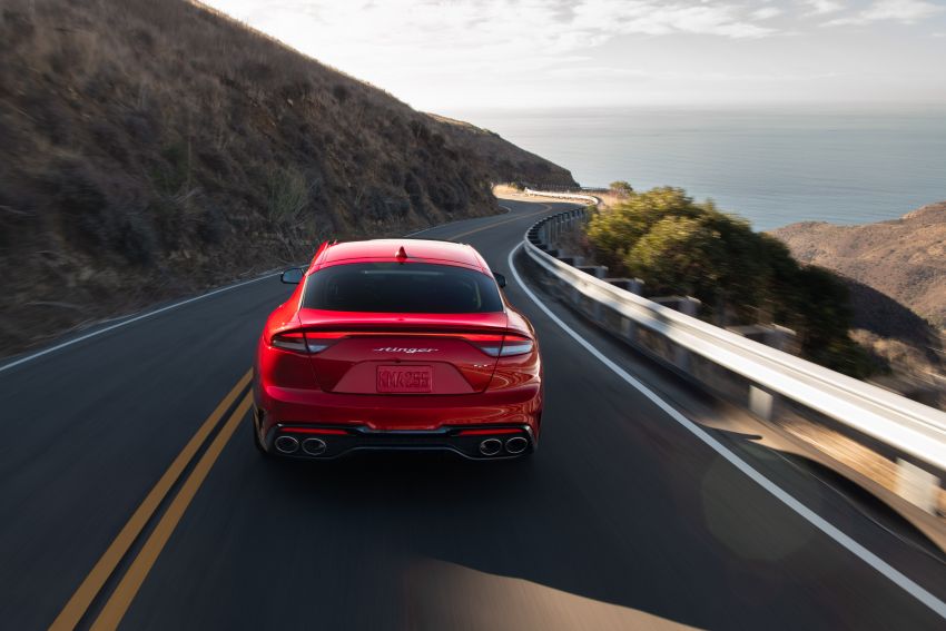 2022 Kia Stinger debuts in the US – turbo 3.3L V6 and 2.5L 4-cylinder; up to 368 hp; special Scorpion model 1264569