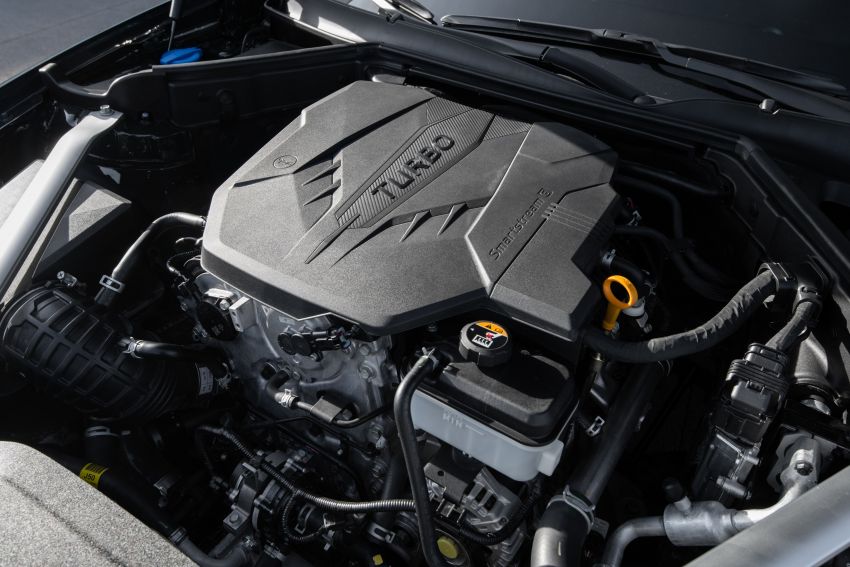 2022 Kia Stinger debuts in the US – turbo 3.3L V6 and 2.5L 4-cylinder; up to 368 hp; special Scorpion model Image #1264627