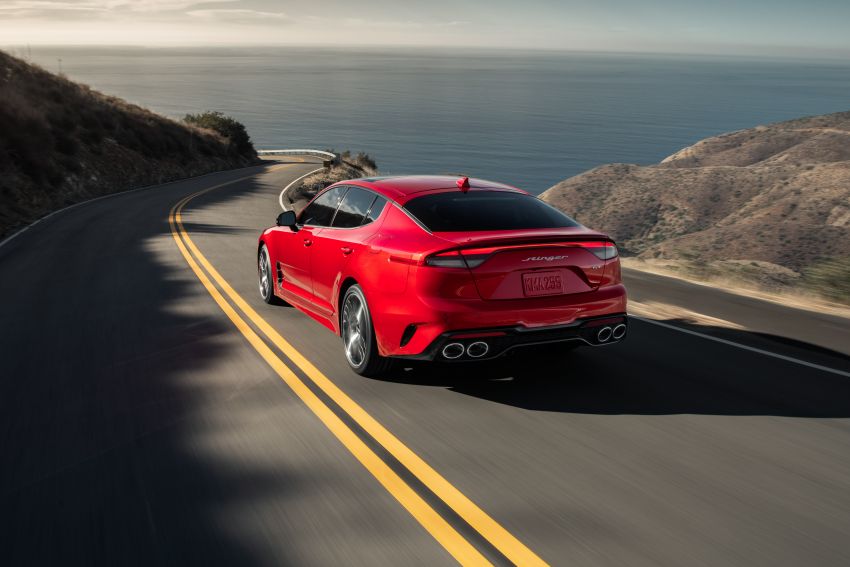 2022 Kia Stinger debuts in the US – turbo 3.3L V6 and 2.5L 4-cylinder; up to 368 hp; special Scorpion model Image #1264571