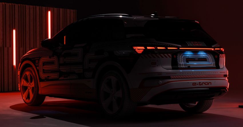 Audi Q4 e-tron – first look at its hi-tech, spacious cabin 1260707