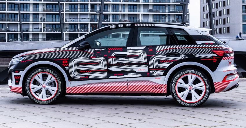 Audi Q4 e-tron – first look at its hi-tech, spacious cabin 1260718