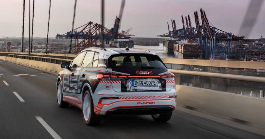 Audi Q4 e-tron – first look at its hi-tech, spacious cabin 1260808