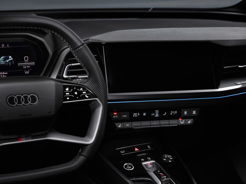 Audi Q4 e-tron – first look at its hi-tech, spacious cabin 1260866