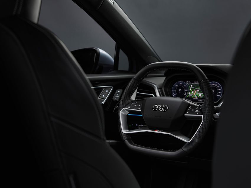 Audi Q4 e-tron – first look at its hi-tech, spacious cabin 1260857