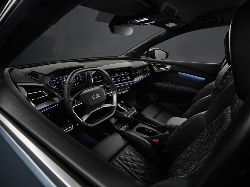 Audi Q4 e-tron – first look at its hi-tech, spacious cabin 1260862