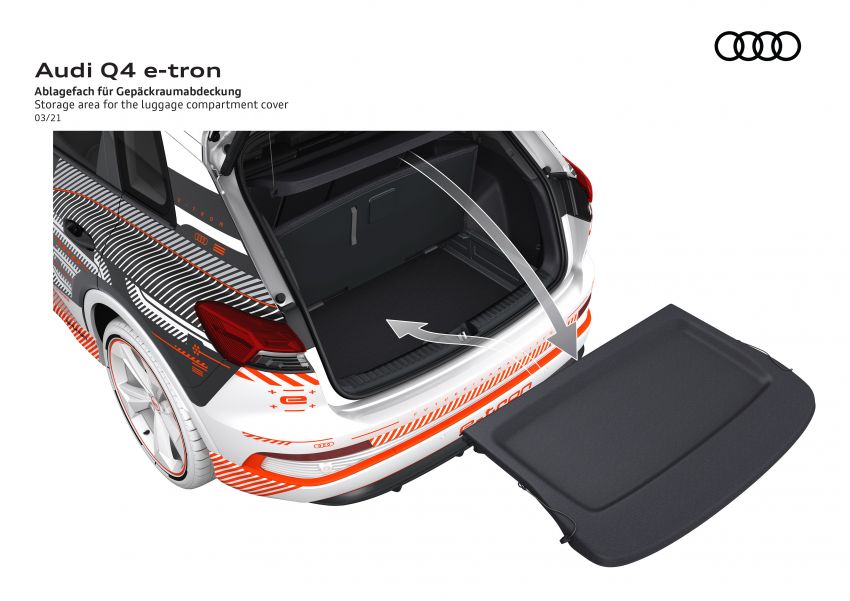 Audi Q4 e-tron – first look at its hi-tech, spacious cabin 1260916