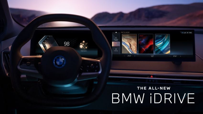 BMW reveals next-gen iDrive with Operating System 8 – first debut in the iX later this year, followed by the i4 1263923