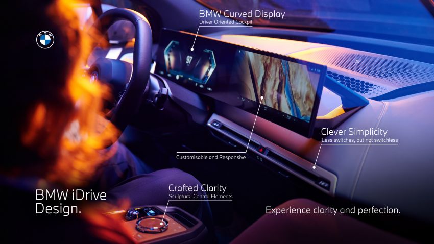 BMW reveals next-gen iDrive with Operating System 8 – first debut in the iX later this year, followed by the i4 1263924
