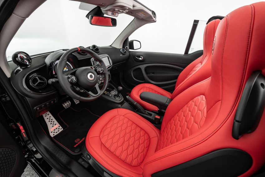 Brabus 92R – modified smart EQ fortwo cabrio with 92 PS and 180 Nm; limited to just 50 units; from RM195k 1268516