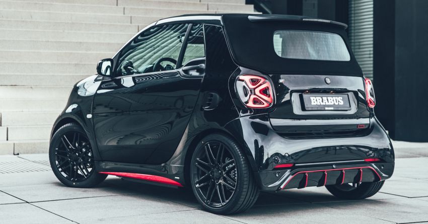 Brabus 92R – modified smart EQ fortwo cabrio with 92 PS and 180 Nm; limited to just 50 units; from RM195k 1268600