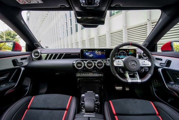 Mercedes-AMG CLA45S 4Matic+ C118 2021 di M’sia – kini dengan HUD, beg udara sisi di belakang; RM453k